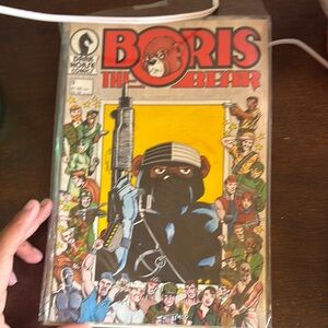 Boris the Bear Comic Art Print